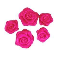 AussieSuperStore Art & Craft Essentials Hot Pink Grub Rose (in 8 colors) Grub Rose (in 8 colors) | Artificial Flower Party Decoration 9323823151058 GRMHP